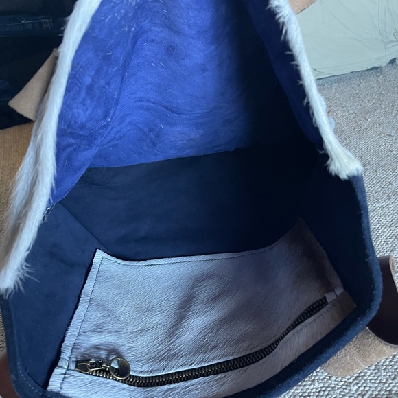 Sutisana Natural Cowhide & Suede leather purse - Picture 8 of 10